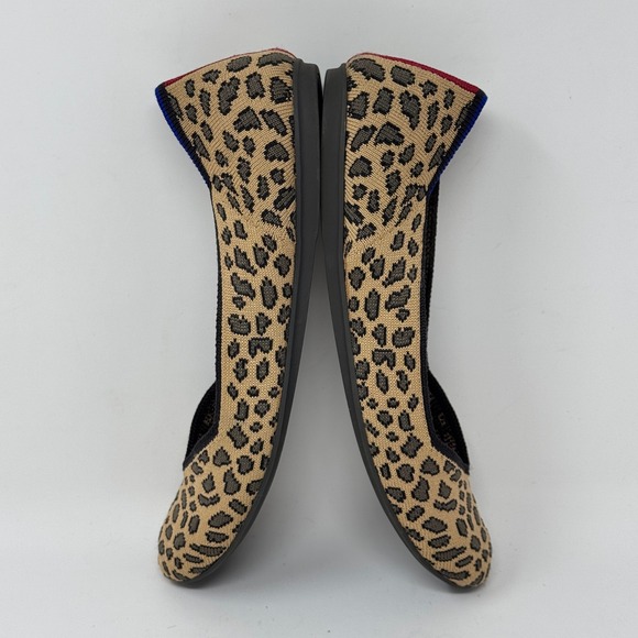 Rothy's The Flat Leopard Print Women's Size 8 - Picture 5 of 11